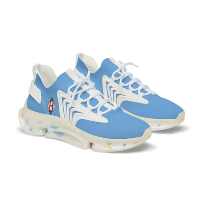 Men's Light Blue Mesh Sneakers