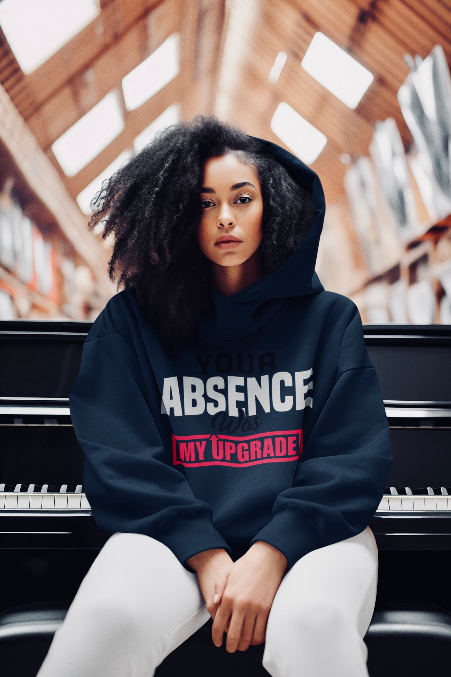 Your Absence was My Upgrade Hoodie