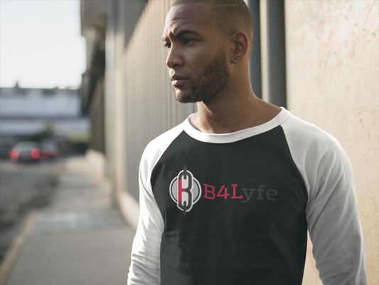 B4Lyfe 3/4 sleeve raglan shirt