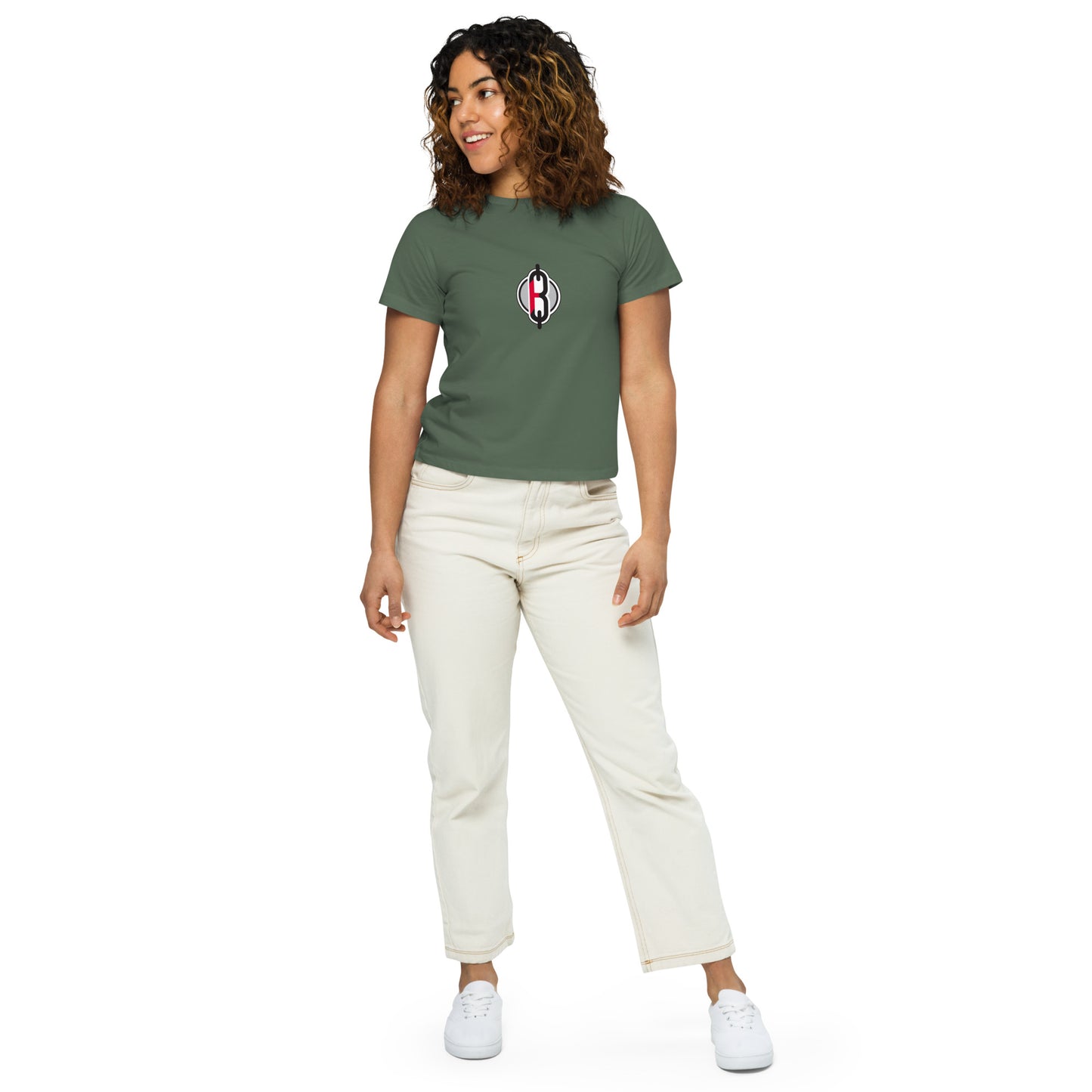 B4Lyfe Women’s high-waisted t-shirt