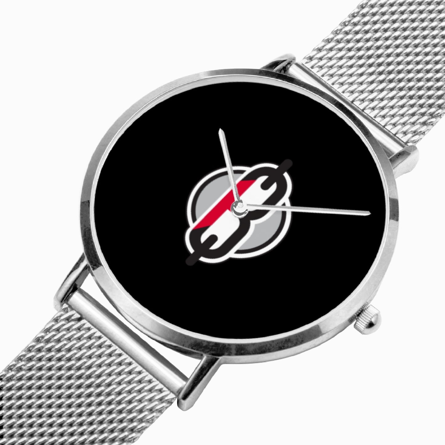 169.B4Lyfe  Fashion Ultra-thin Stainless Steel Quartz Watch