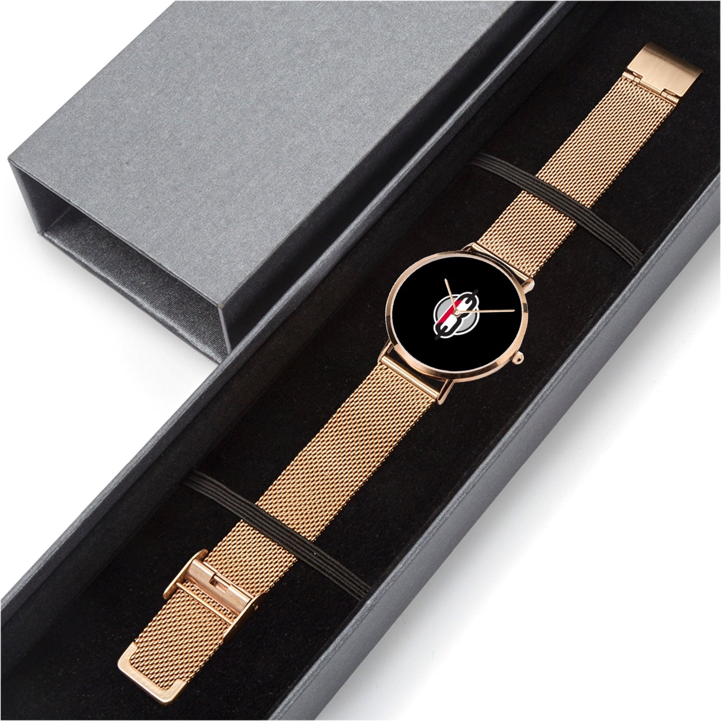 169.B4Lyfe  Fashion Ultra-thin Stainless Steel Quartz Watch